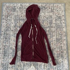 Brandy Melville lightweight zip up